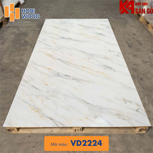 Tấm Ốp Tường PVC Giả Đá Hobi Wood-VD2224